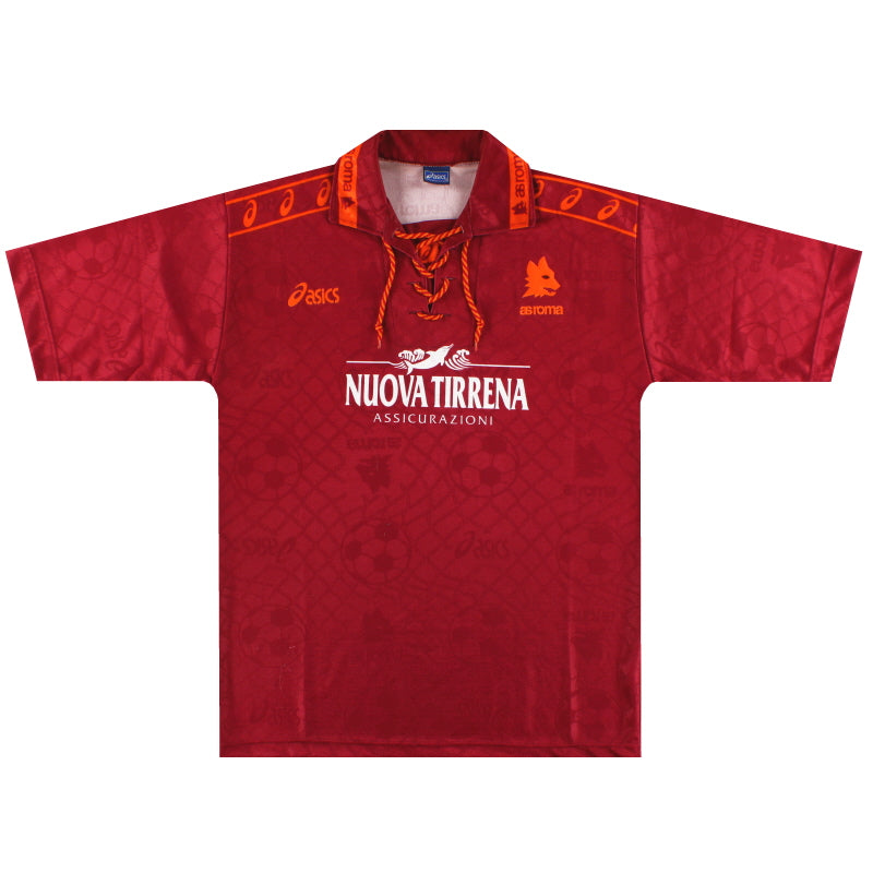 1994-95 Roma Asics Home Shirt XL Football Shirt
