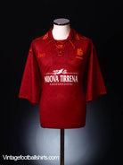 1994-95 Roma Home Shirt XL Football Shirt