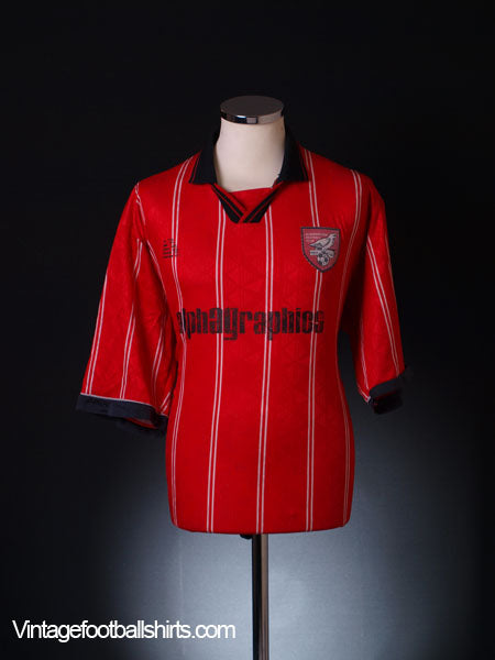 1994-95 Scarborough Home Shirt L Football Shirt