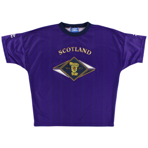 SFA Scotland 9495 Training Shirt スコットランド 1994-95 Scotland Training Shirt *BNIB* | Vintage Football Shirts