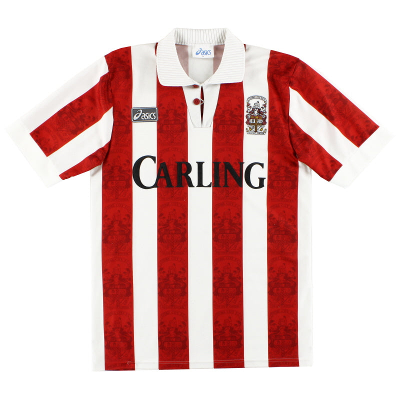 1994-95 Stoke City Asics Home Shirt S | Vintage Football Shirts
