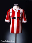 1994-95 Stoke City Home Shirt XL Football Shirt