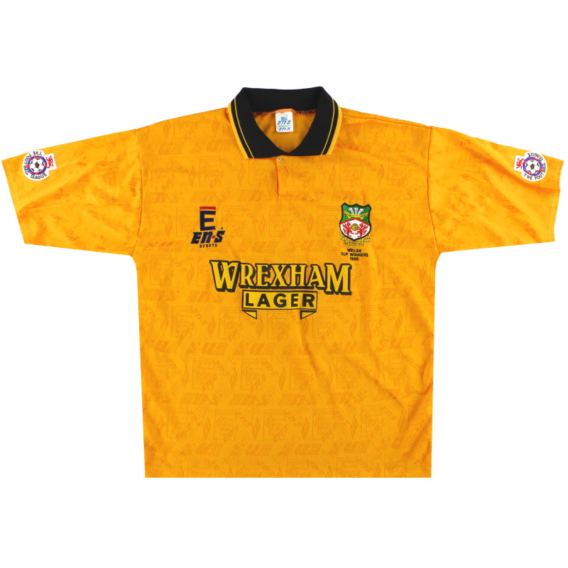 1994-95 Wrexham 'Welsh Cup Winners' Away Shirt *Mint* M Football Shirt