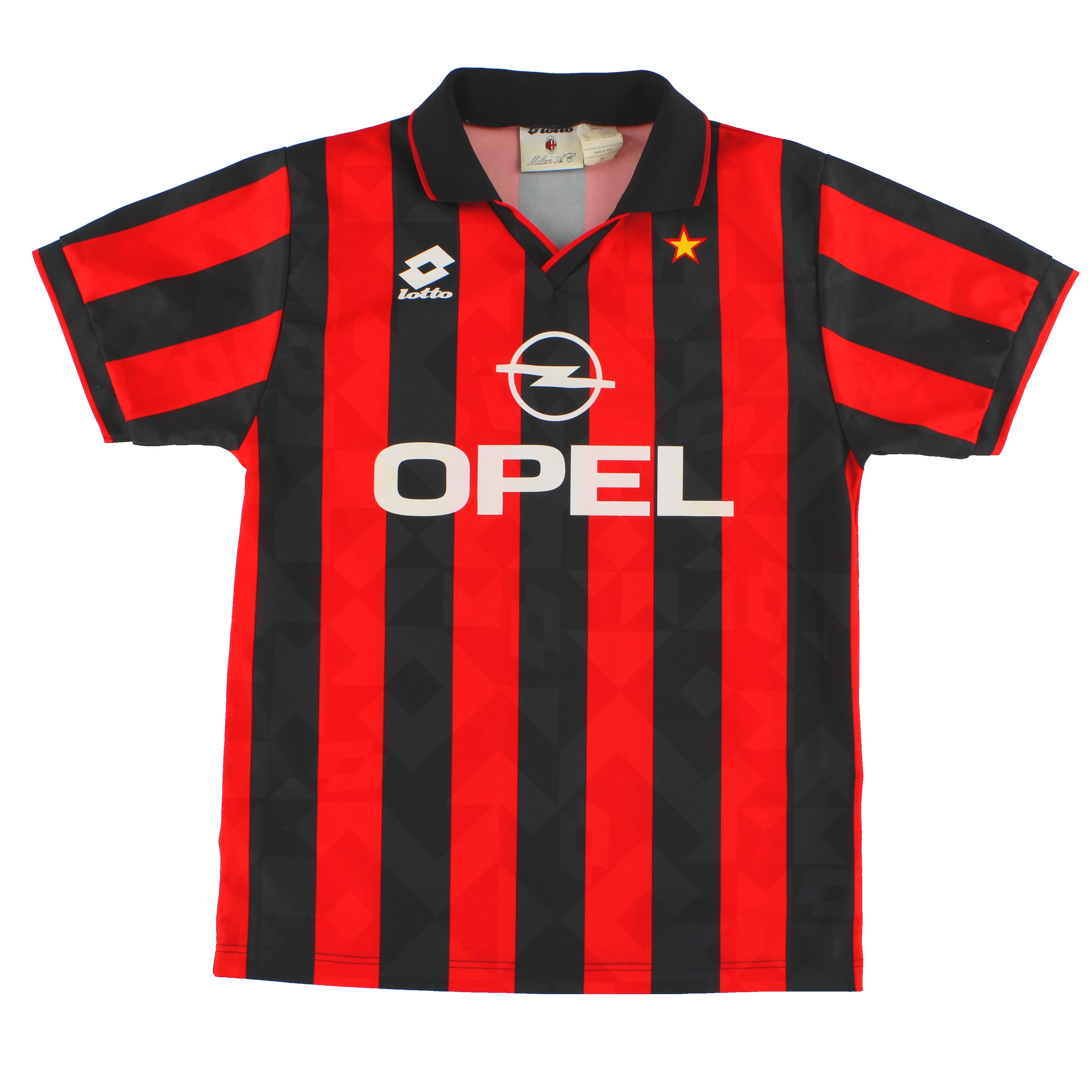 1994-95 AC Milan Lotto Home Shirt S | Vintage Football Shirts
