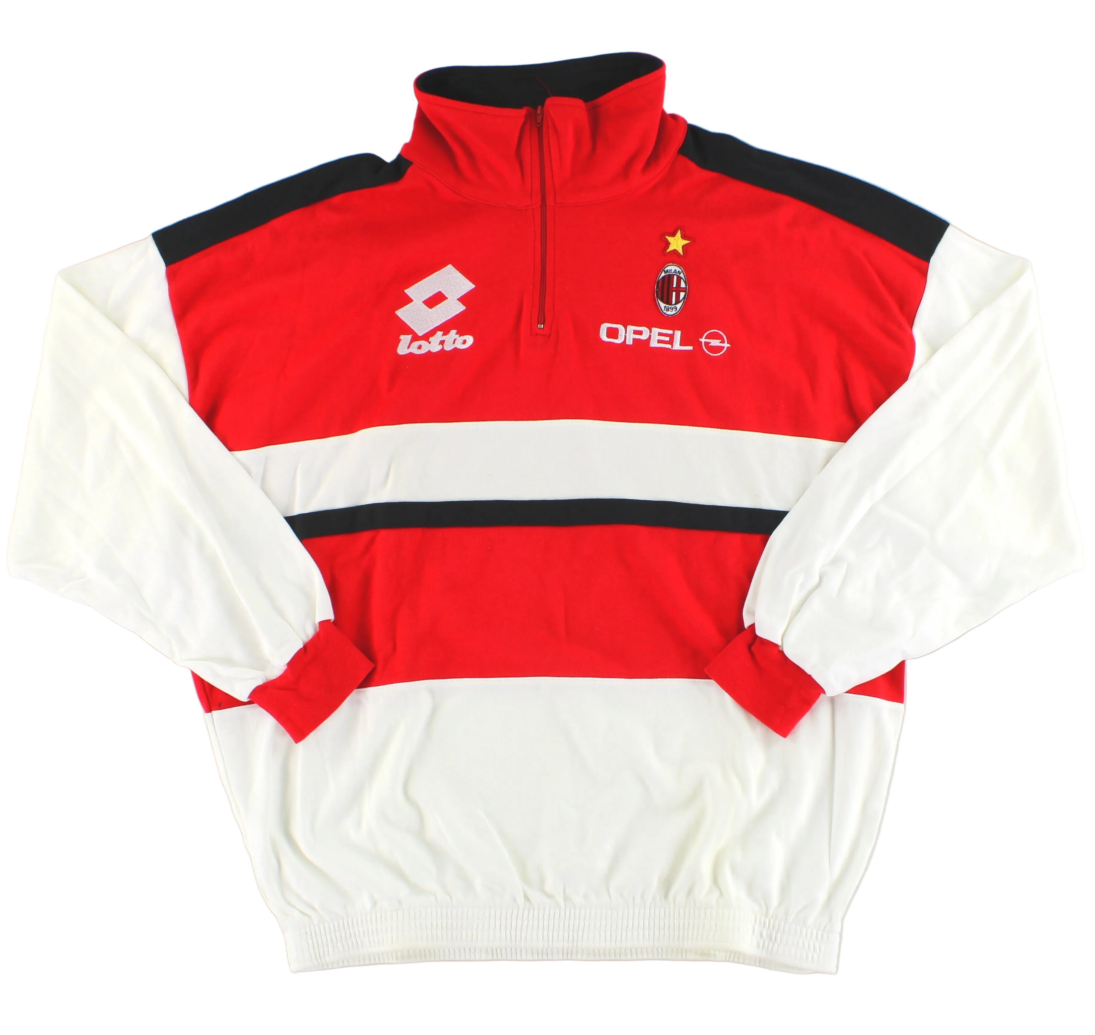 1994-95 AC Milan Lotto Track Football Top *Mint* XL