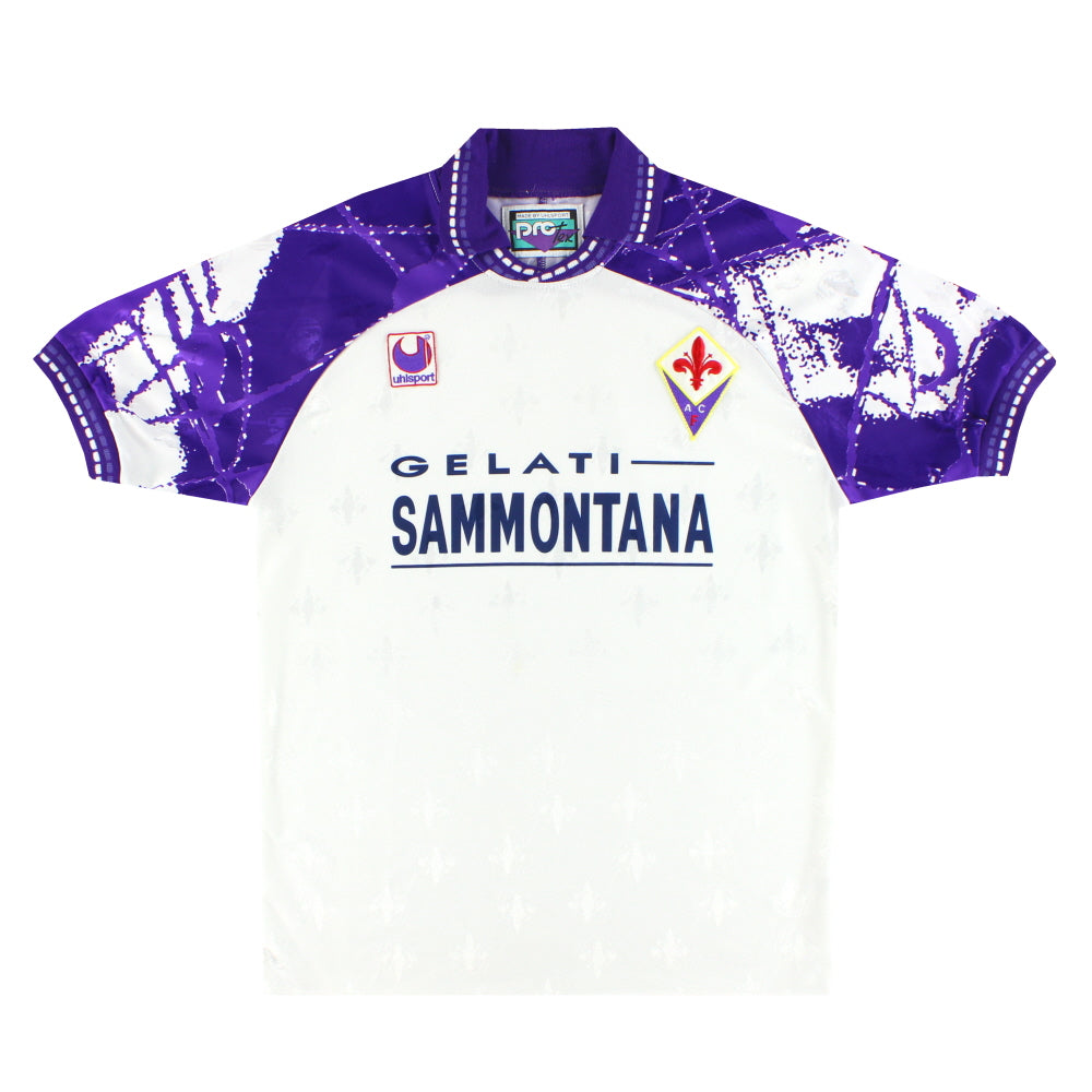 1994-95 Fiorentina Uhlsport Away Shirt L | Vintage Football Shirts