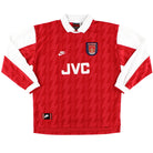 1994-96 Arsenal Nike Home Shirt L/S XL Football Shirt