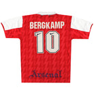 1994-96 Arsenal Nike Home Shirt Bergkamp #10 XL Football Shirt