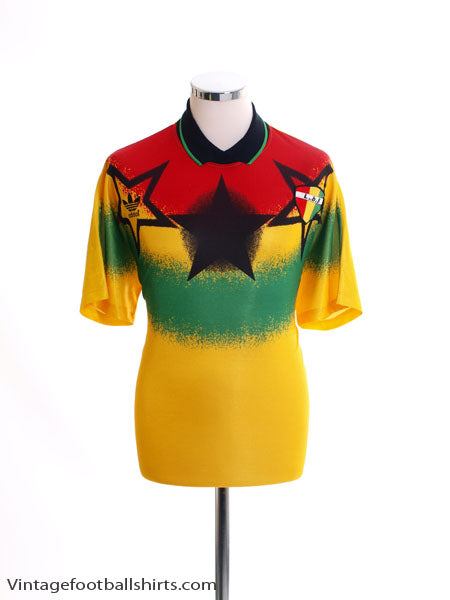 1994-96 Ghana Home Shirt L Football Shirt