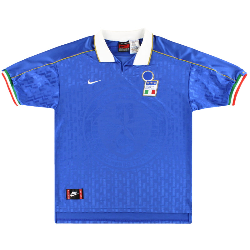 1994-96 Italy Nike Home Shirt L Football Shirt