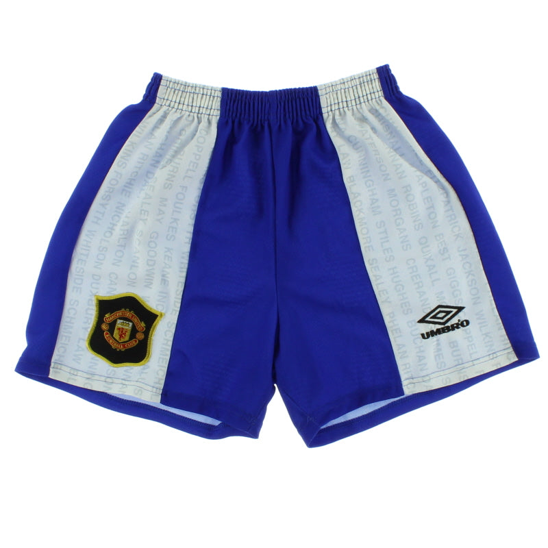 1994-96 Manchester United Umbro Third Shorts M Football Shorts