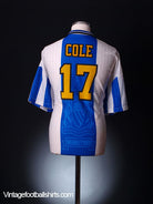1994-96 Manchester United Third Shirt Cole #17 L Football Shirt