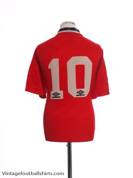 1994-96 Nottingham Forest Reserves Player Issue Home Shirt #10 XL Football Shirt