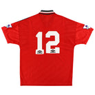 1994-96 Nottingham Forest Umbro Reserves Player Issue Home Shirt #12 XL Football Shirt