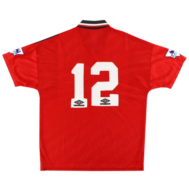 1994-96 Nottingham Forest Umbro Reserves Player Issue Home Shirt #12 XL Football Shirt