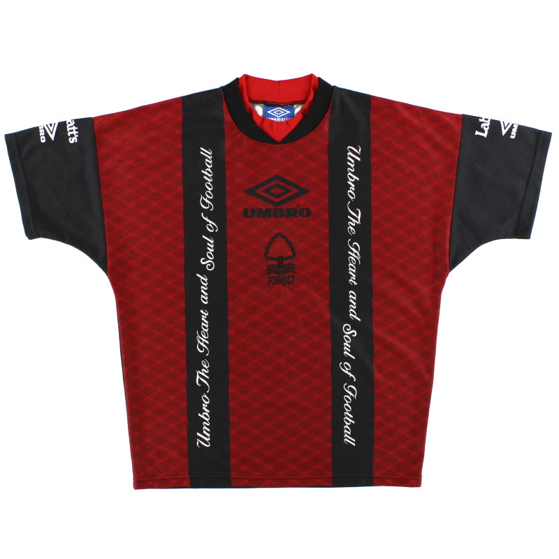 1994-96 Nottingham Forest Umbro Training Shirt Y Training Shirt