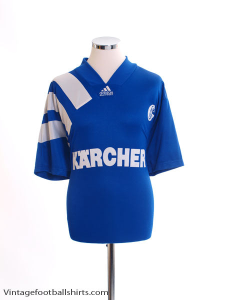 1994-96 Schalke Home Shirt XL Football Shirt