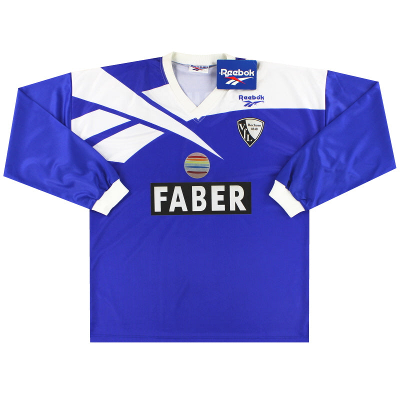 1994-96 VfL Bochum Reebok Home Shirt *w/tags* L/S L Football Shirt