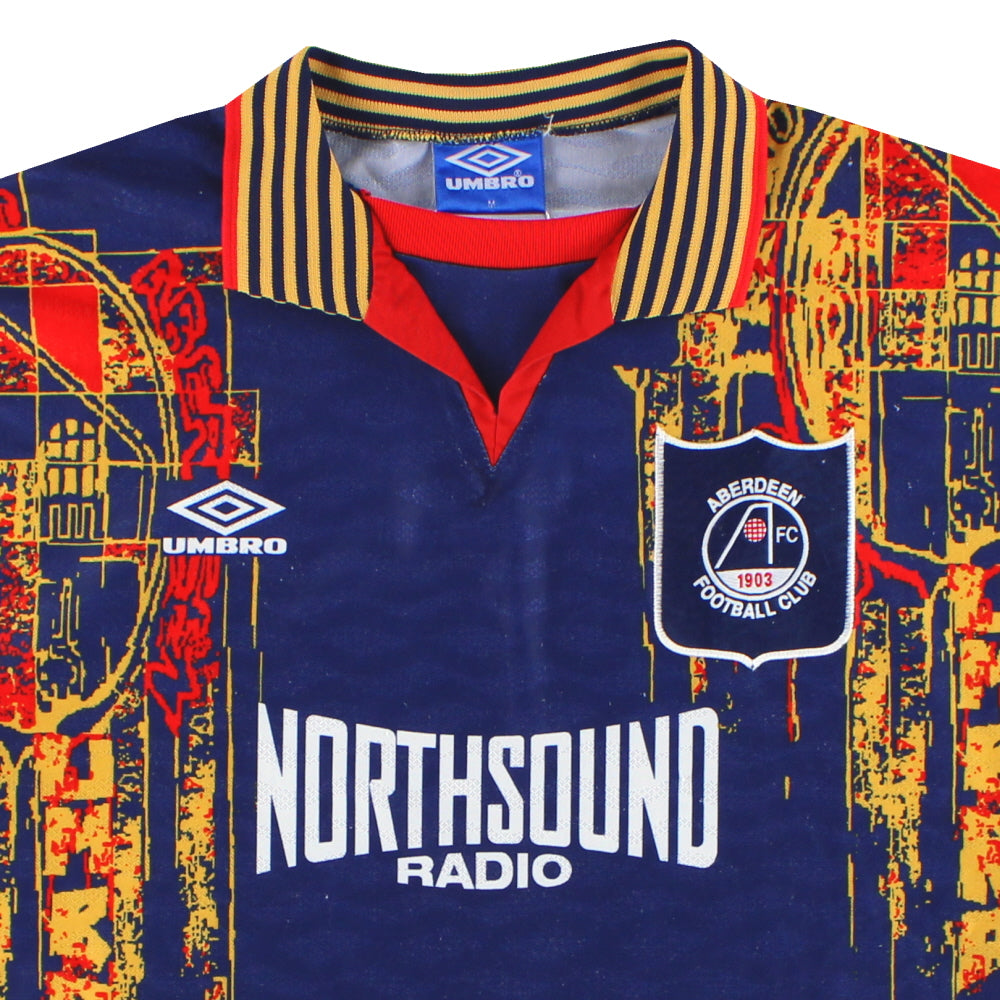 1994-96 Aberdeen Umbro Away Shirt M | Vintage Football Shirts