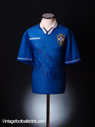 1994-97 Brazil Away Shirt XL Football Shirt