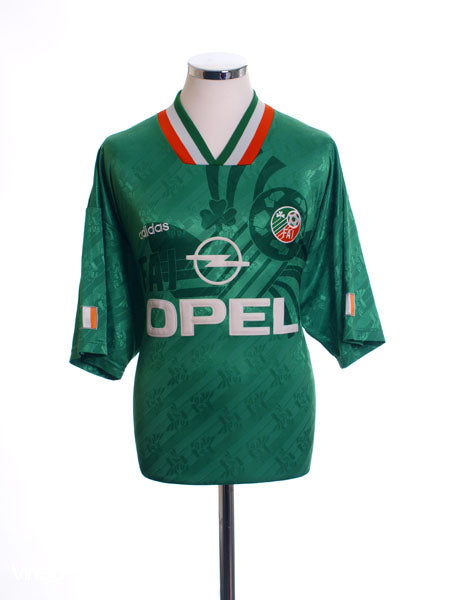 1994 Ireland Home Shirt *Mint* L Football Shirt