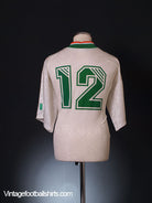 1994 Ireland Match Issue Away Shirt #12 L Football Shirt