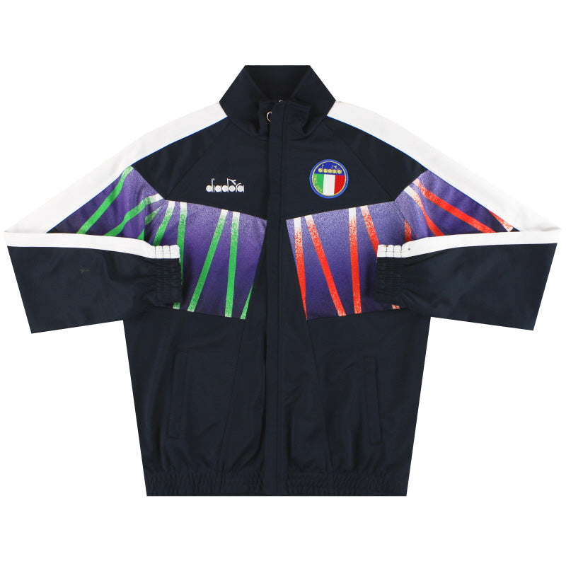 1994 Italy Diadora Track Jacket Reissue M Vintage Football Shirts
