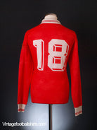 1994 Malta Match Issue Home Shirt #18 L/S L Football Shirt