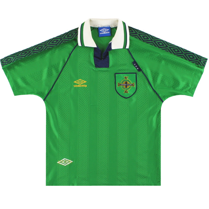 1994 Northern Ireland Umbro Prototype Home Shirt M Football Shirt