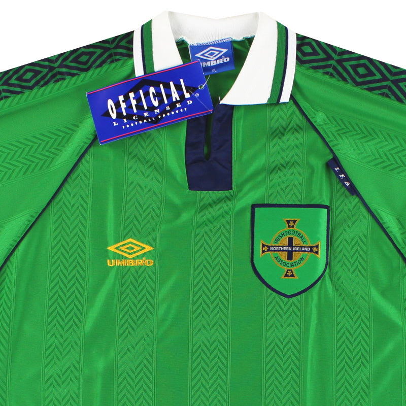 1994 Northern Ireland Umbro Prototype Home Shirt *w/tags* XL