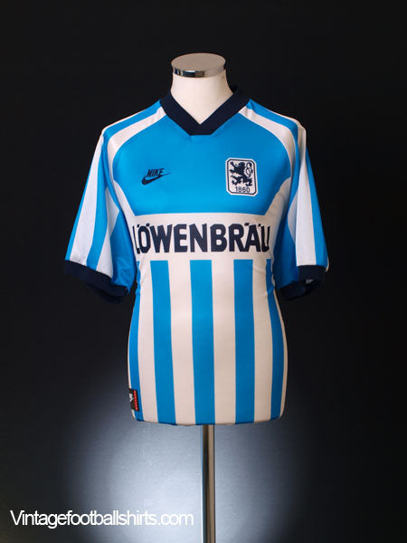 1995-96 1860 Munich Home Shirt L Football Shirt
