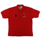1995-96 AC Milan Lotto Polo Shirt XL Polo Shirt