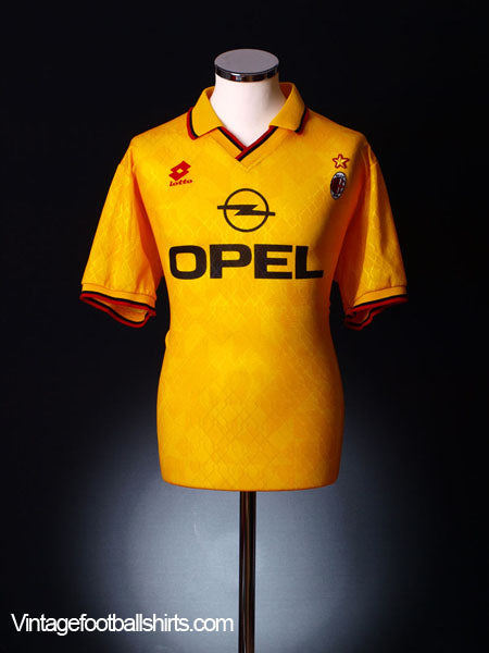 1995-96 AC Milan Fourth Shirt XL Football Shirt