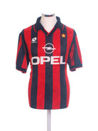 1995-96 AC Milan Home Shirt M Football Shirt