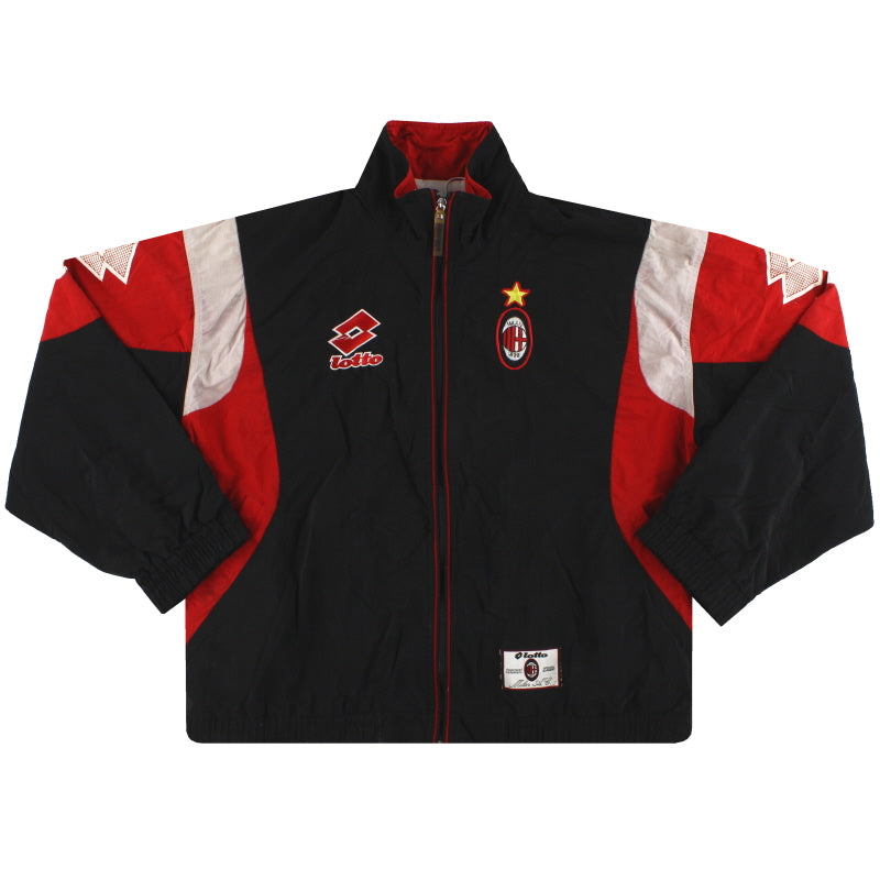 1995-96 AC Milan Lotto Training Jacket L Jacket