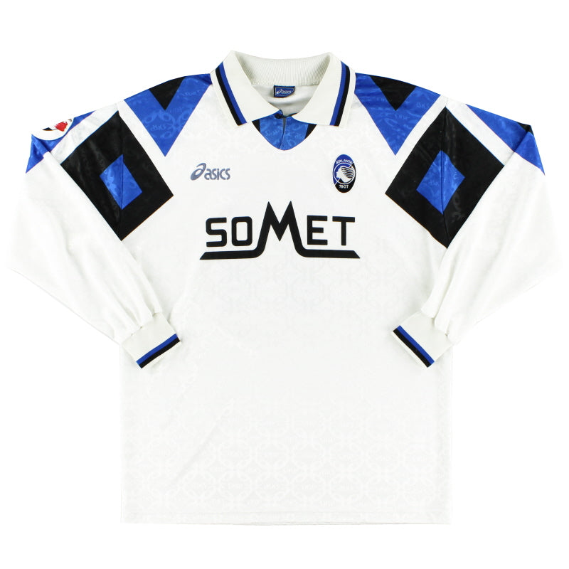 1995-96 Atalanta Player Issue Away Shirt #11 L/S L Football Shirt