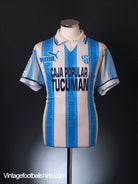 1995-96 Atletico Tucuman Home Shirt M  Football Shirt