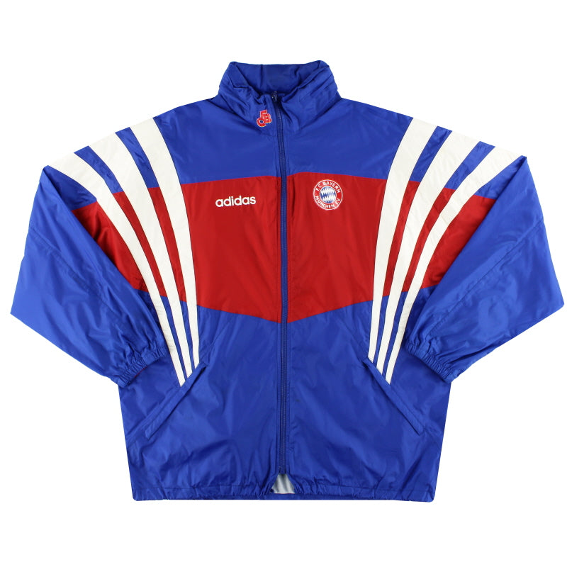 1995-96 Bayern Munich adidas Rain Coat *Mint* L/XL Jacket
