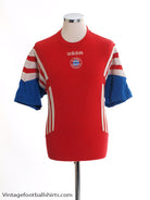 1995-96 Bayern Munich Training Top L Football Shirt