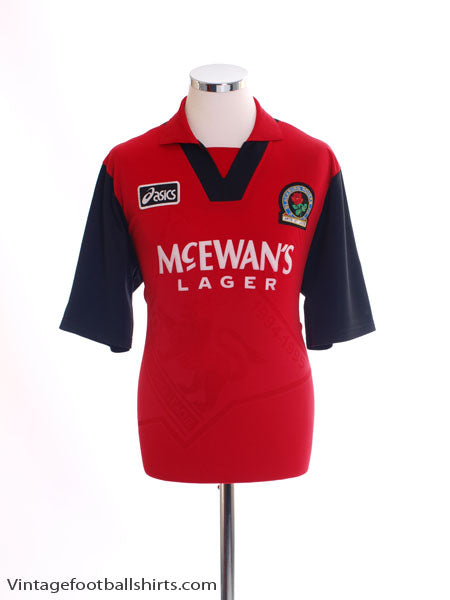 1995-96 Blackburn Away Shirt M Football Shirt