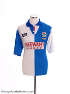 1995-96 Blackburn 'Champions' Home Shirt *Mint* XL Football Shirt
