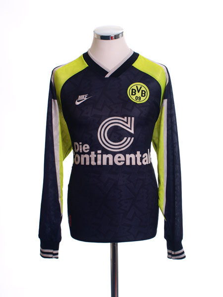 1995-96 Borussia Dortmund Away Shirt L/S XL Football Shirt
