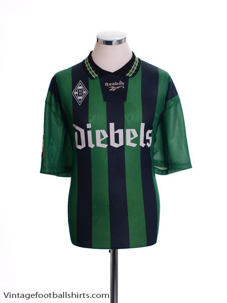 1995-96 Borussia Monchengladbach Away Shirt L Football Shirt