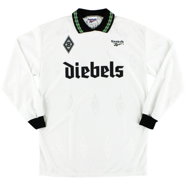 1995-96 Borussia Monchengladbach Home Shirt L/S *Mint* L | Vintage
