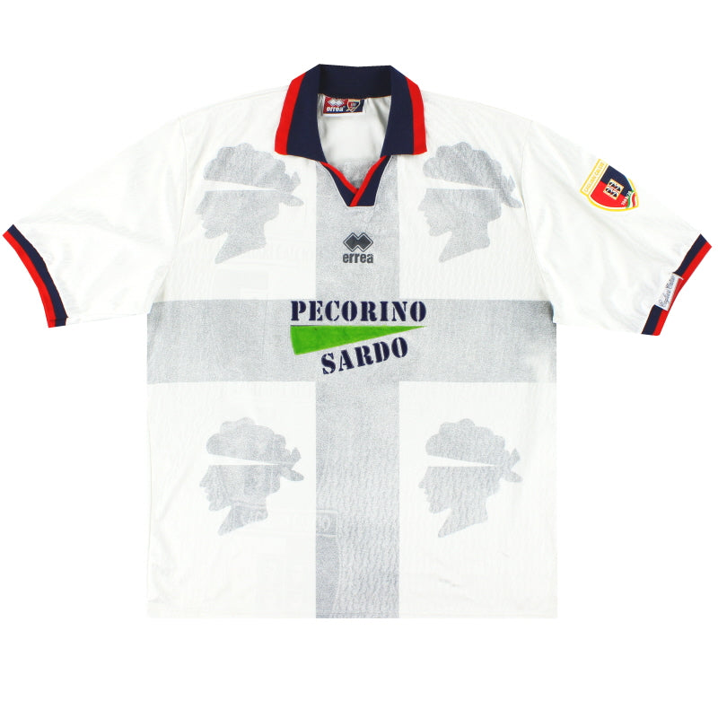 Maillot Vintage Lucchese No Match - Erreà 1995/1996 - Maillot Porté (occasion)