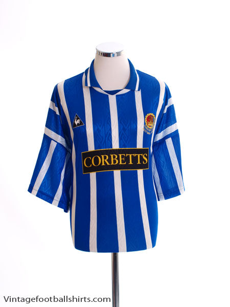 1995-96 Chester Le Coq Sportif Home Shirt XXL Football Shirt