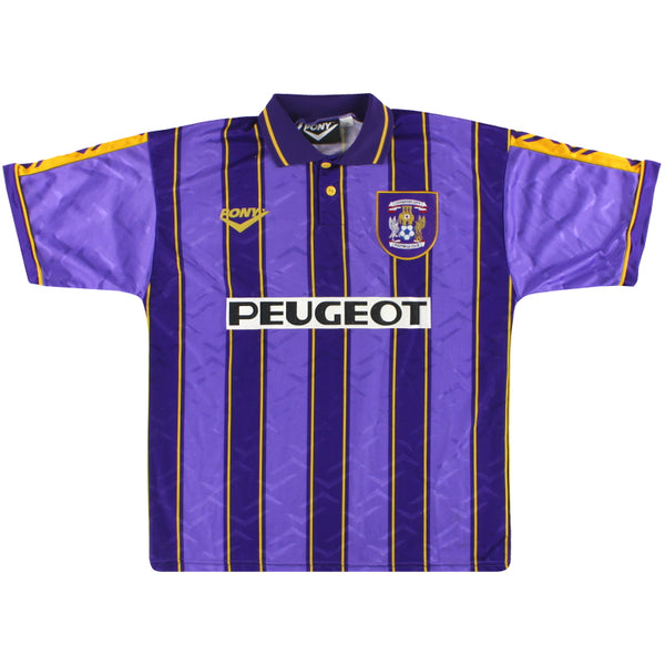 1995-96 Coventry City Pony Away Shirt L | Vintage Football Shirts