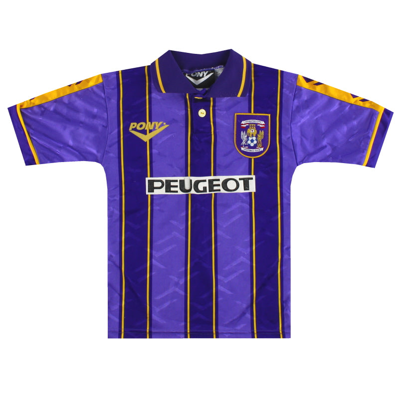 1995-96 Coventry City Pony Away Shirt M.Boys | Vintage Football Shirts
