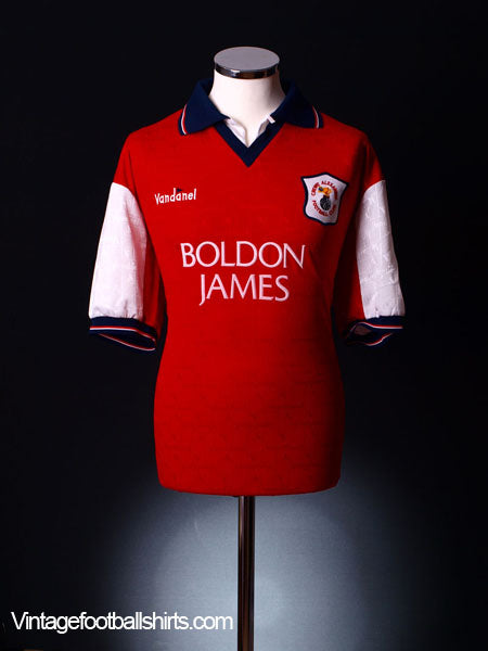 1995-96 Crewe Alexandra Home Shirt M Football Shirt