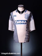 1995-96 Everton Away Shirt L Football Shirt